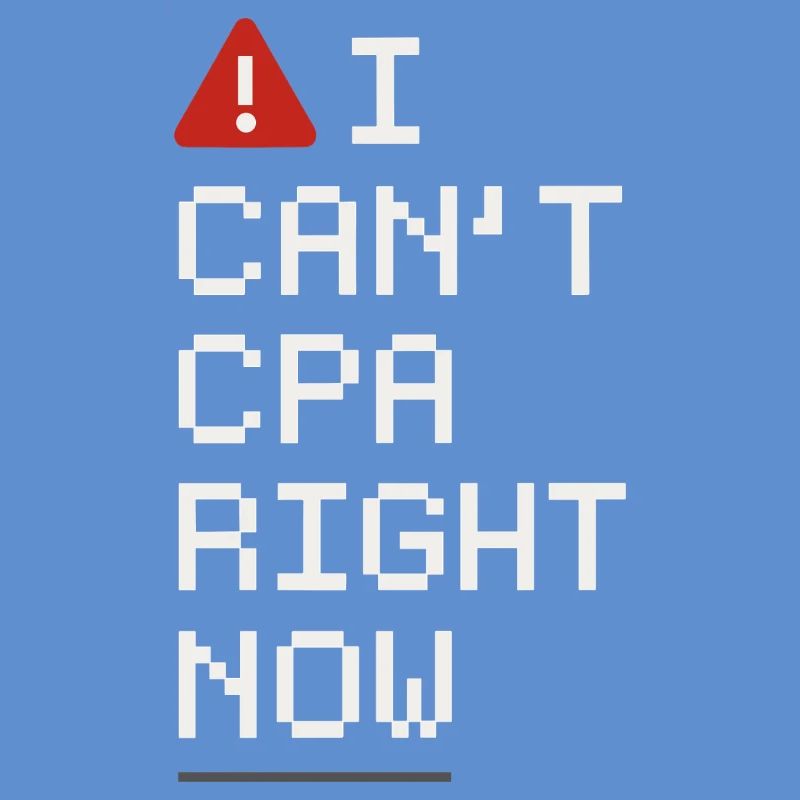Accounting student cpa in training excel jokes