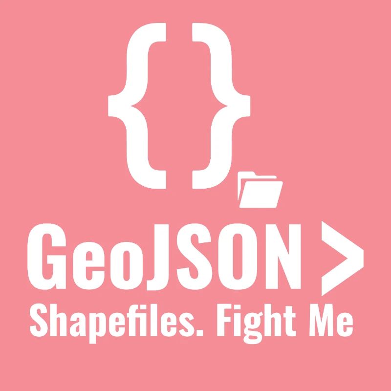 GeoJSON Shapefiles GIS Data Format Debate