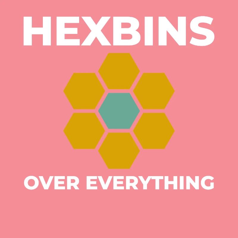 Hexbins Datenvisualisierung GIS Mapping Räumlich