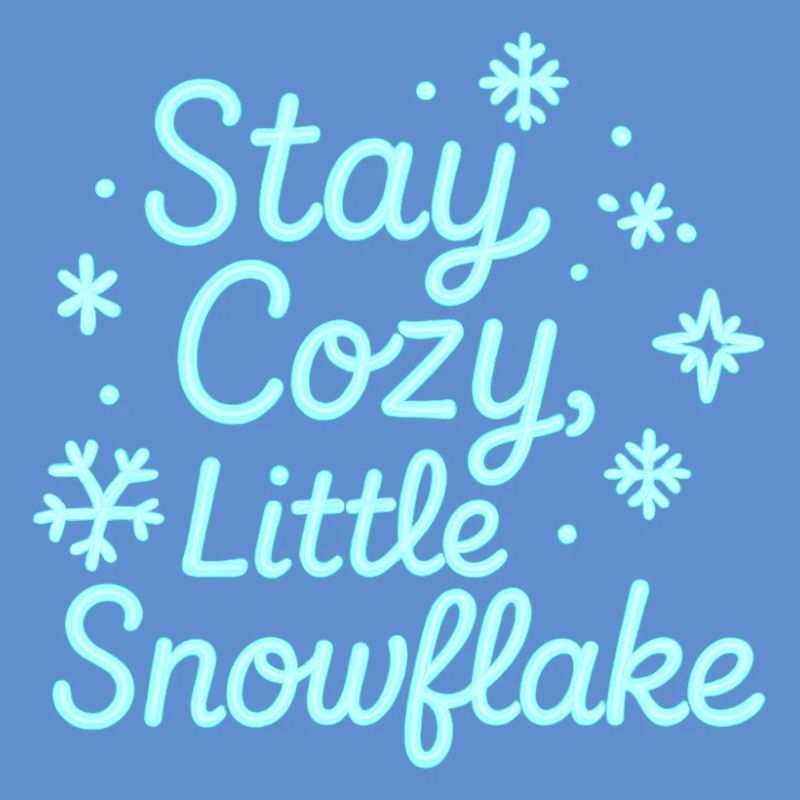 Reste Confortable Néon Script