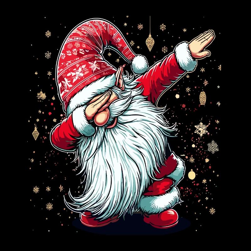 Dabbing Weihnachtsmann Dab Nikolaus