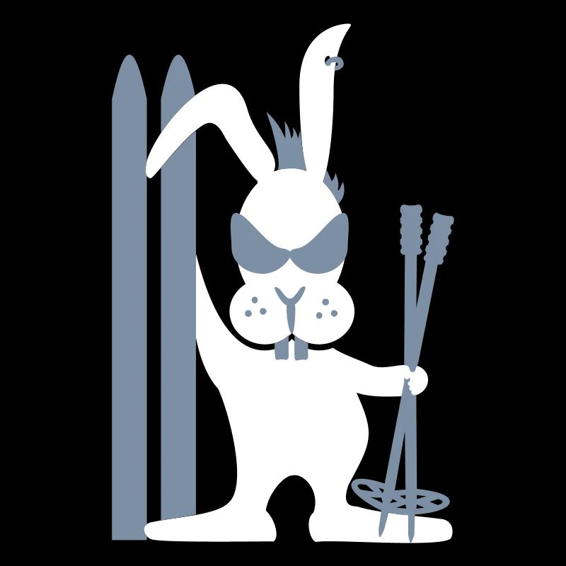 Skihase / ski bunny (3c)