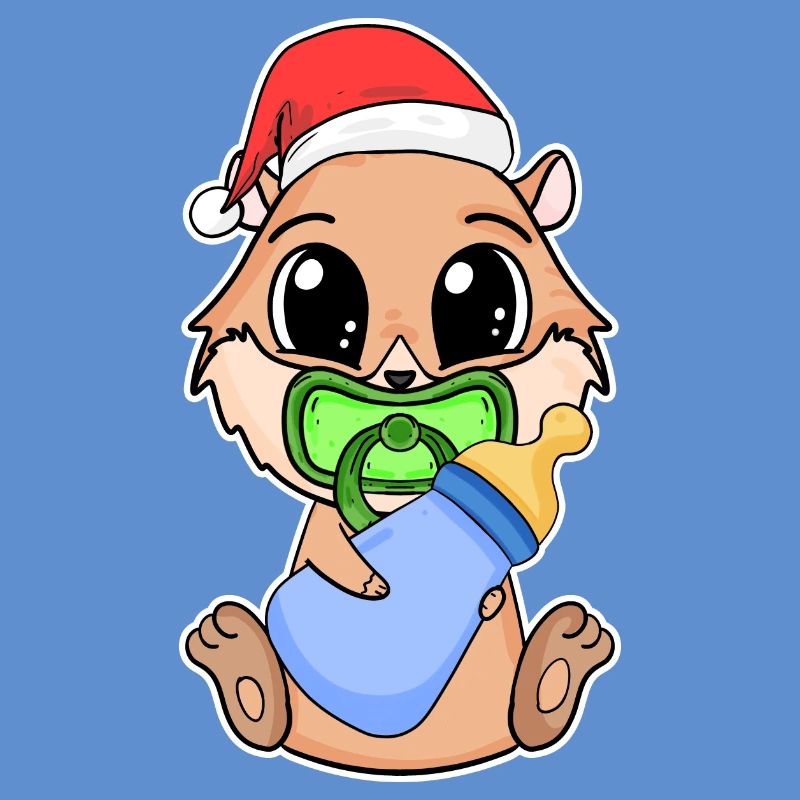 Cochon d’Inde Bébé Cochon d’Inde de Noël