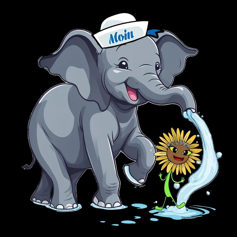 Elefant Elefanten maritim