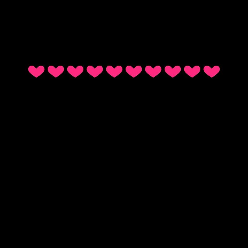 Linie Herz Herzchen Rosa