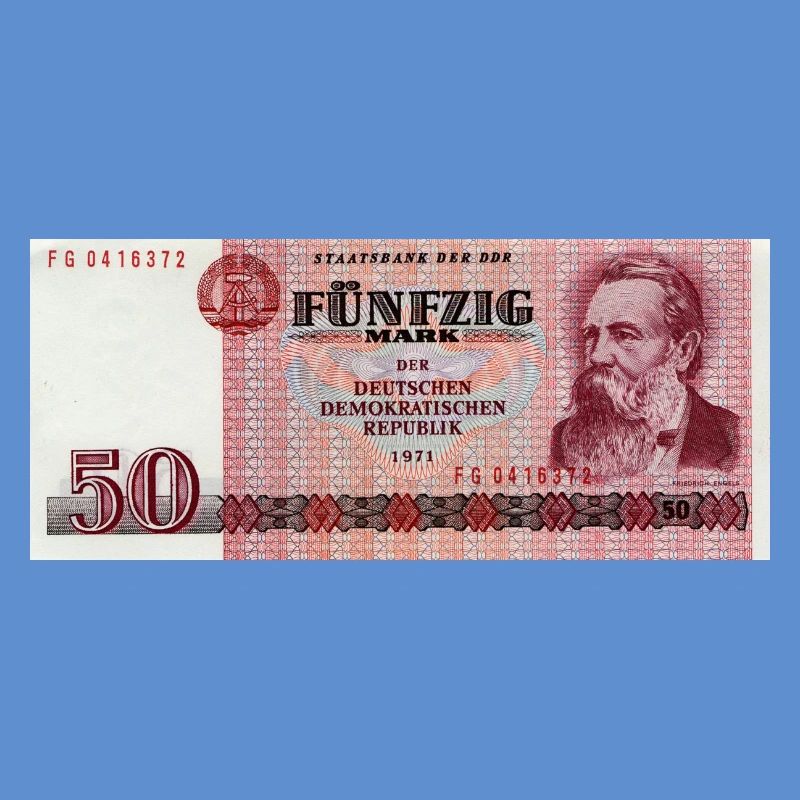 50 Markschein der DDR