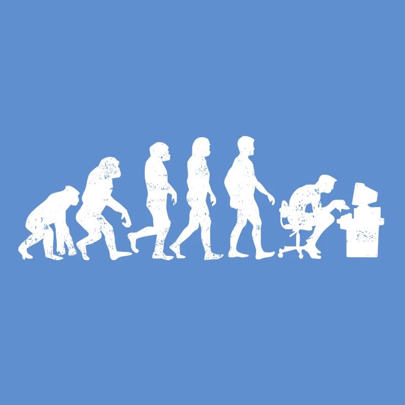 évolution des programmeurs codeur cadeau informatique
