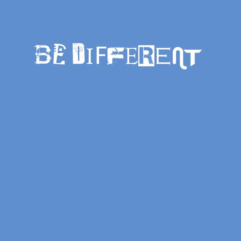 Être différent d'autres différents différents
