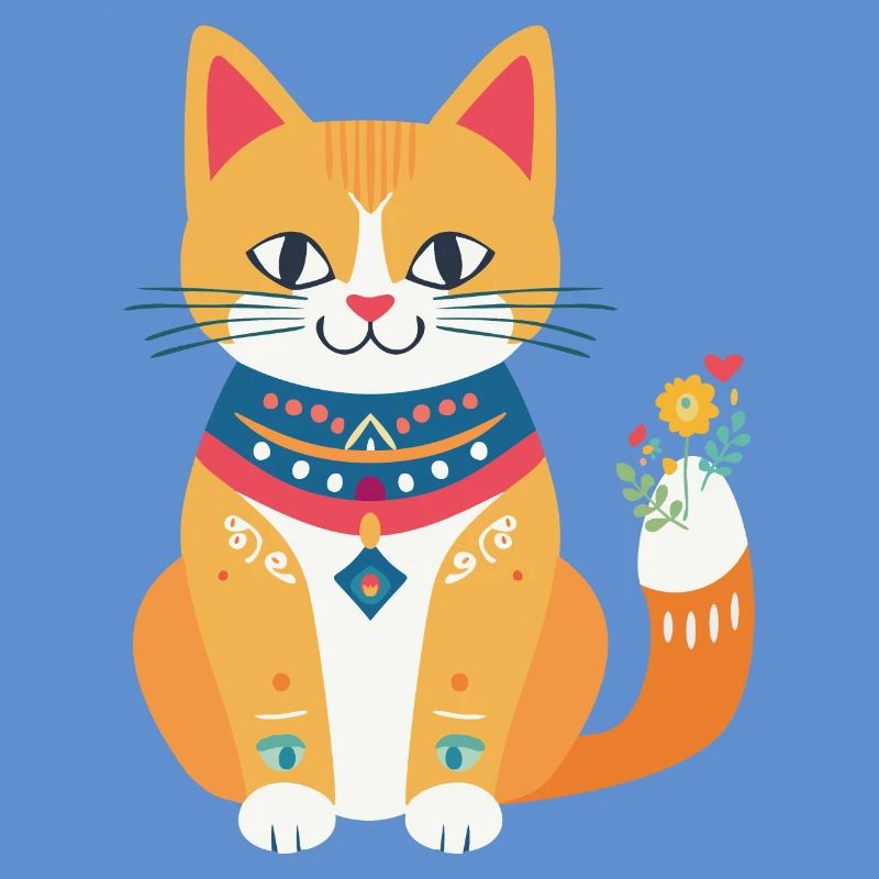 mignon chat folklore