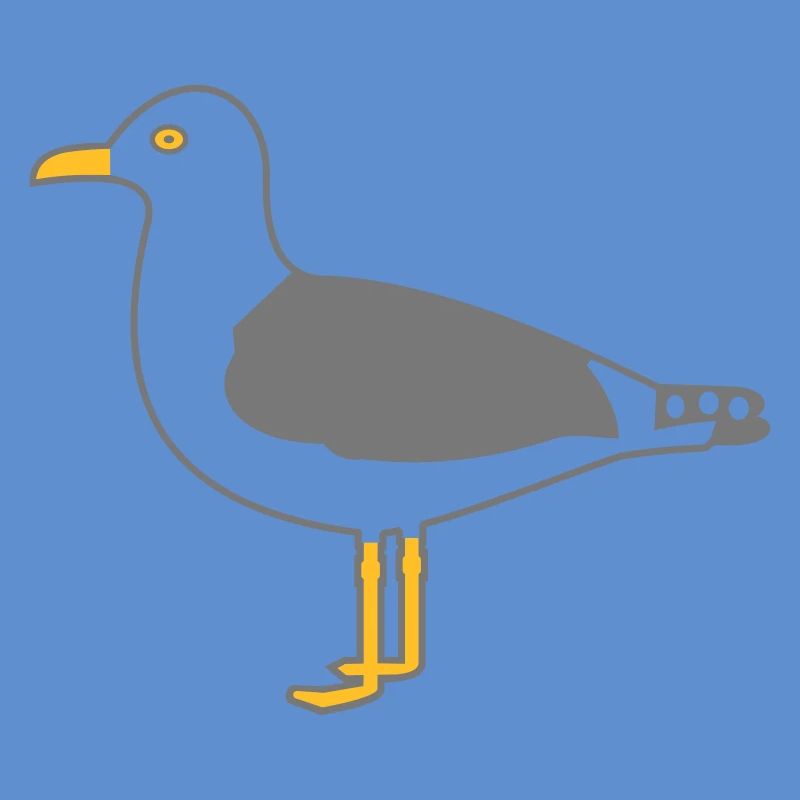Silbermöwe