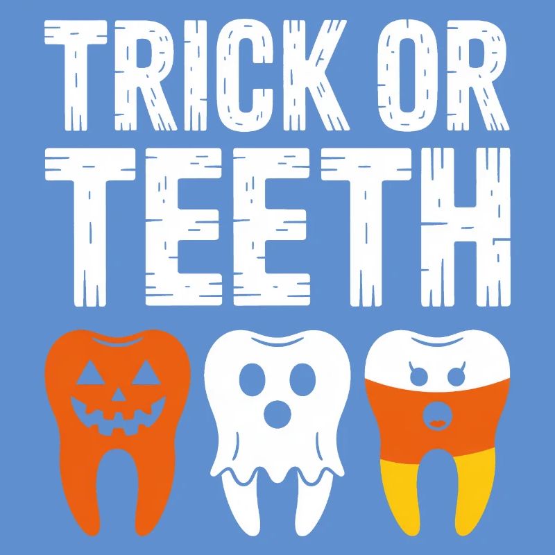 Trick oder Teeth Halloween-T-Shirt
