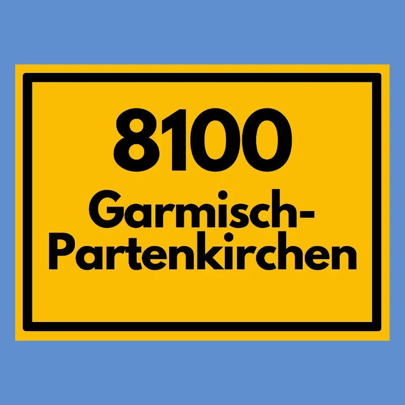 ANCIEN CODE POSTAL 8100 GARMISCH-PARTENKIRCHEN