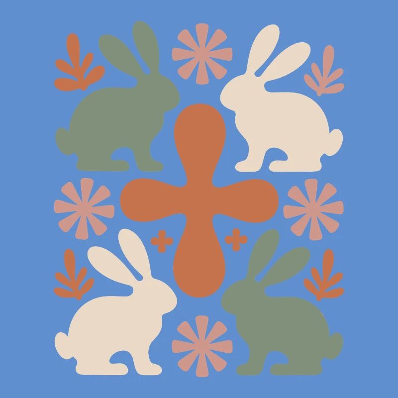 Easter Bunny Cross Pattern
