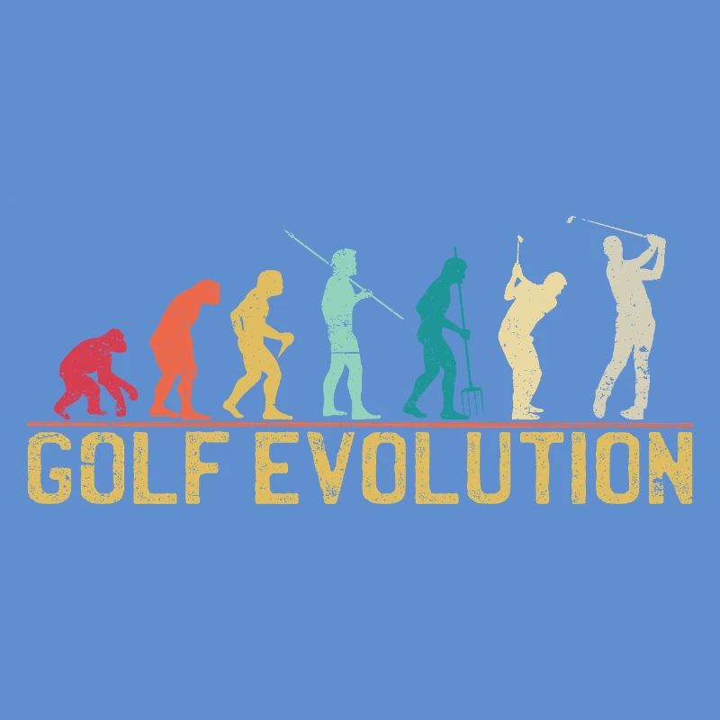 Golf Evolution Silhouette Design