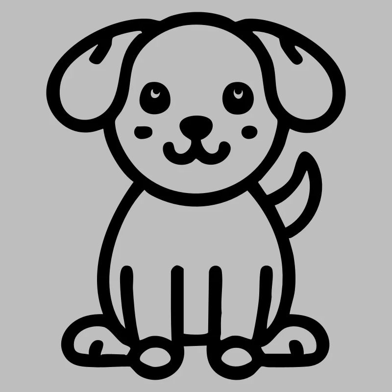 chiot mignon chien chien