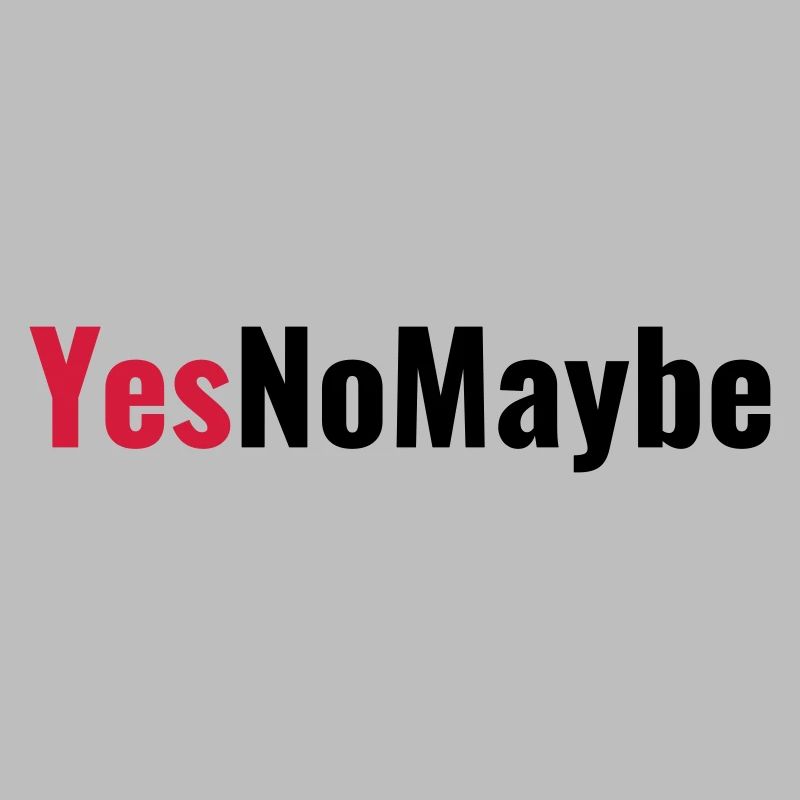 Yes No Maybe Engagement Proposal