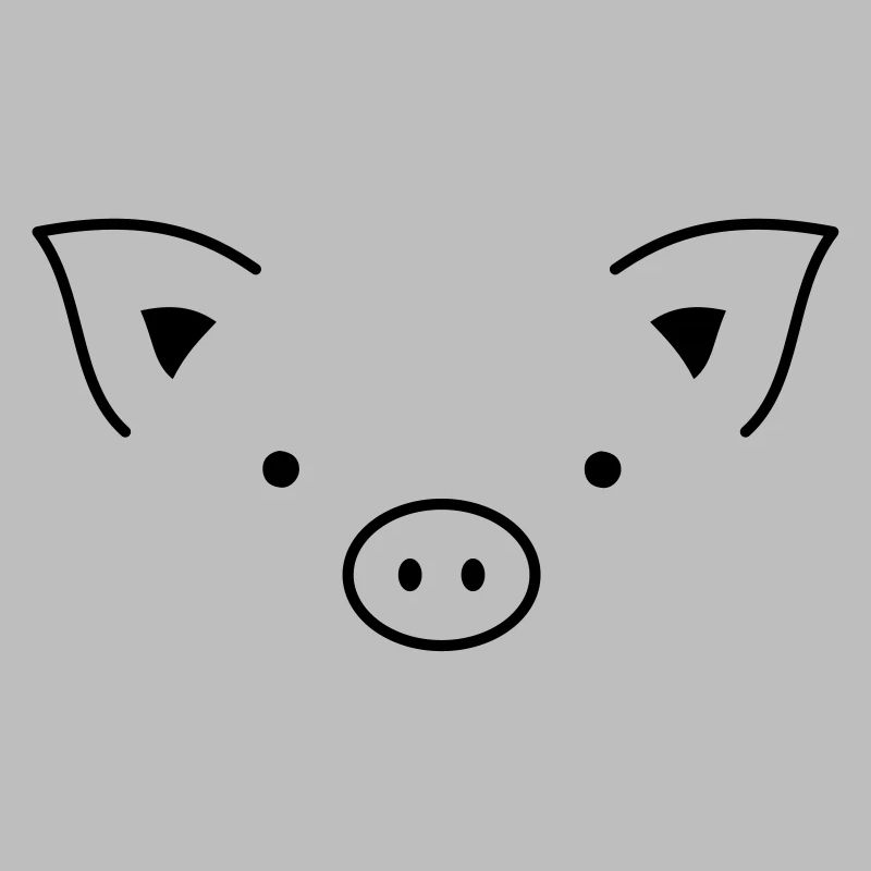 Schwein Sau Schweinchen Ferkel Eber I Geschenkidee
