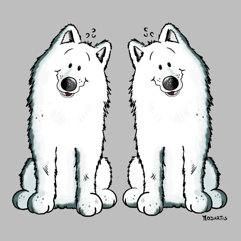 Samoyed Team - Samoyède
