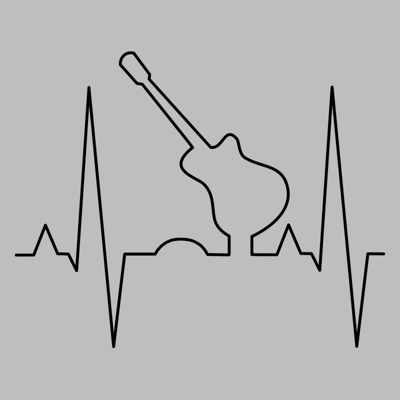 Conception d’impression de guitare