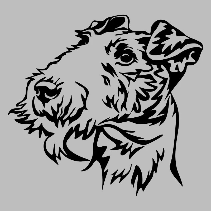 Tête de Fox terrier