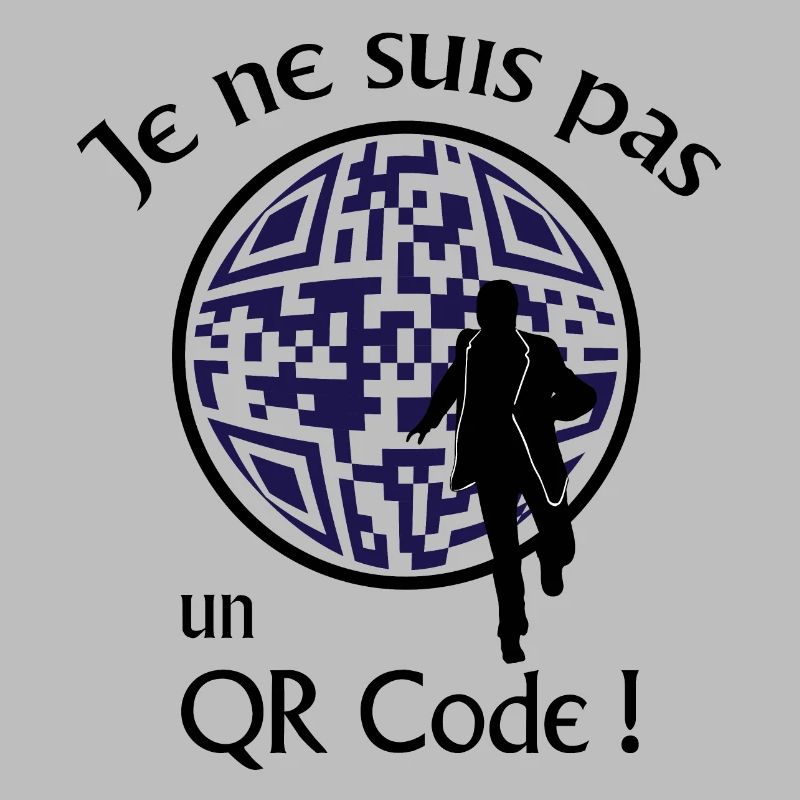 Je ne suis pas un QR-Code ! Message Parodie Série