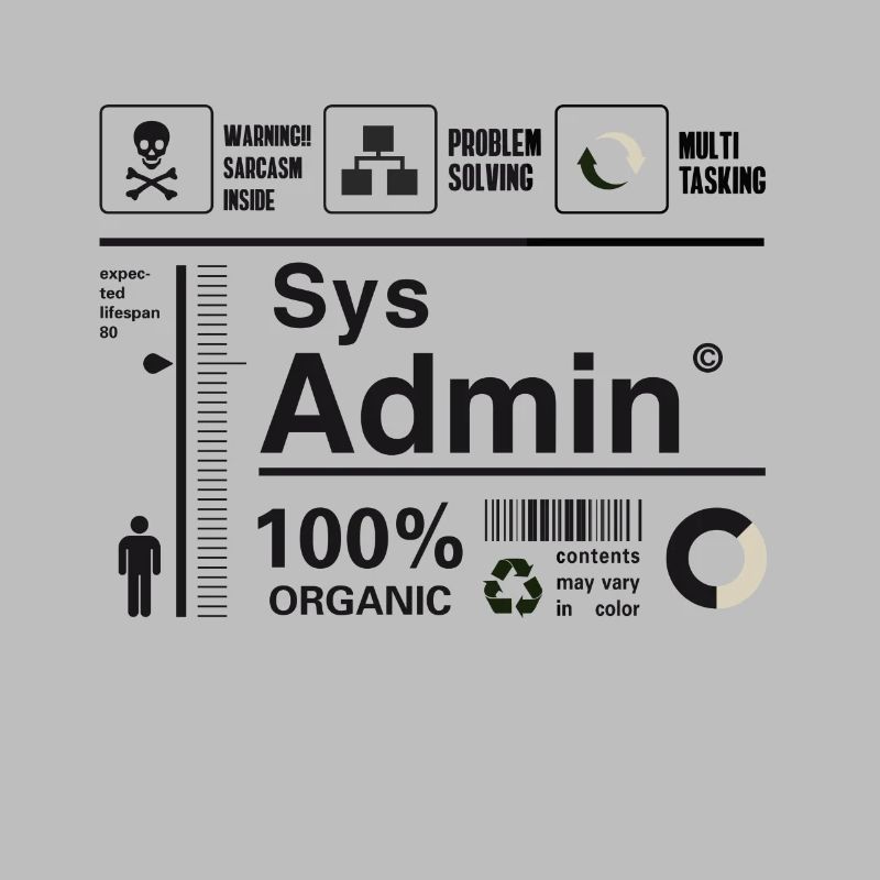 sys admin computer nerd pc kit programmer humor lo