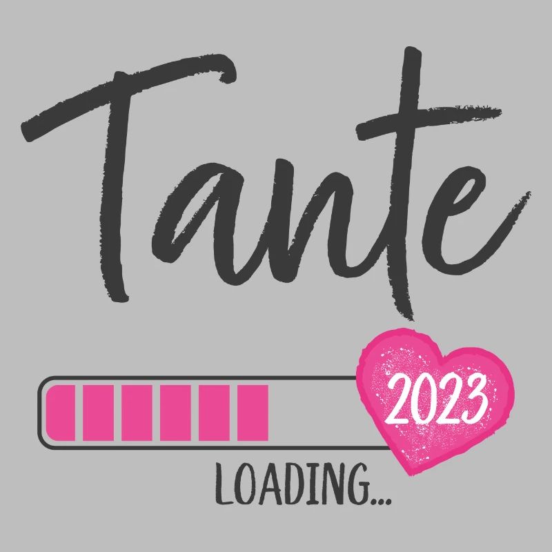 Tante Loading 2023 Herz Nichte Mädchen