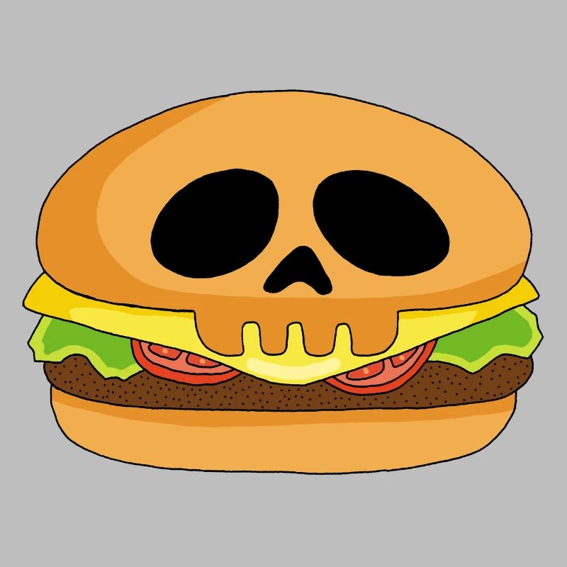 Burger skull