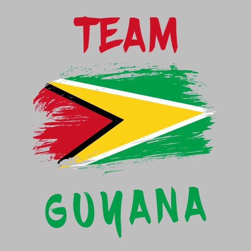 Drapeaux de l'équipe Guyane