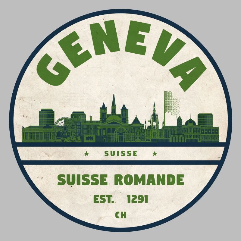 Insigne de la Skyline de Genève Romande