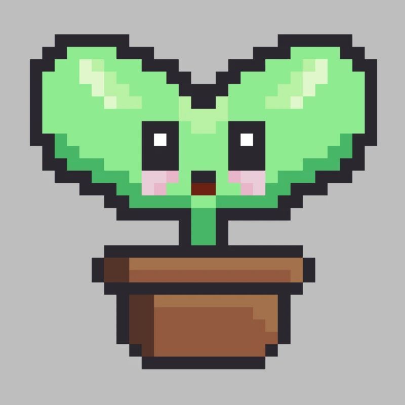 Plant pixel art