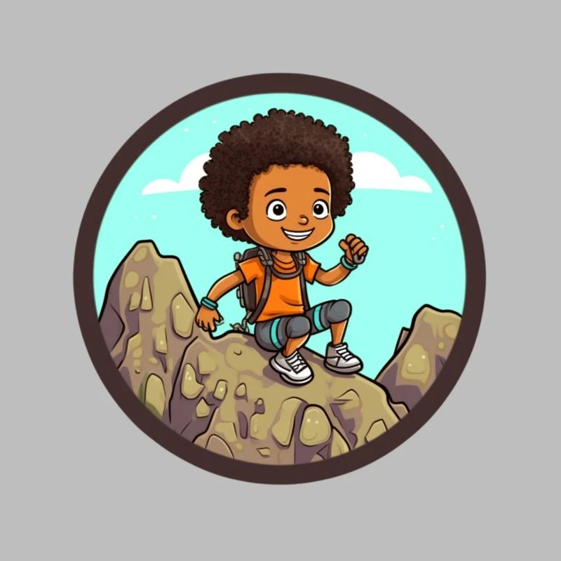 Afro Schwarz Kind Junge Mädchen Empowerment Mädche