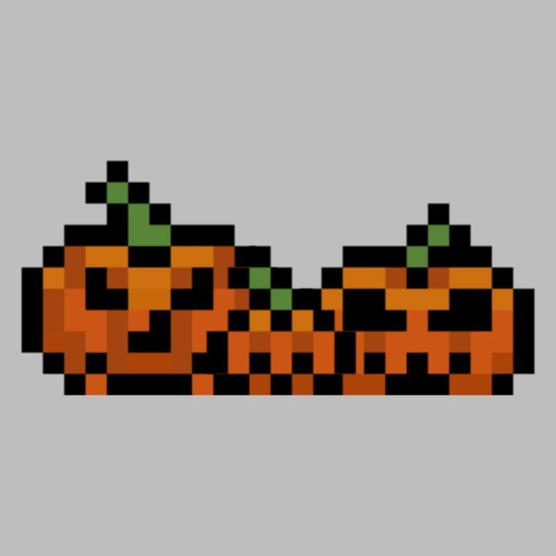 Pixel Pumpkin Retro 8Bit Design