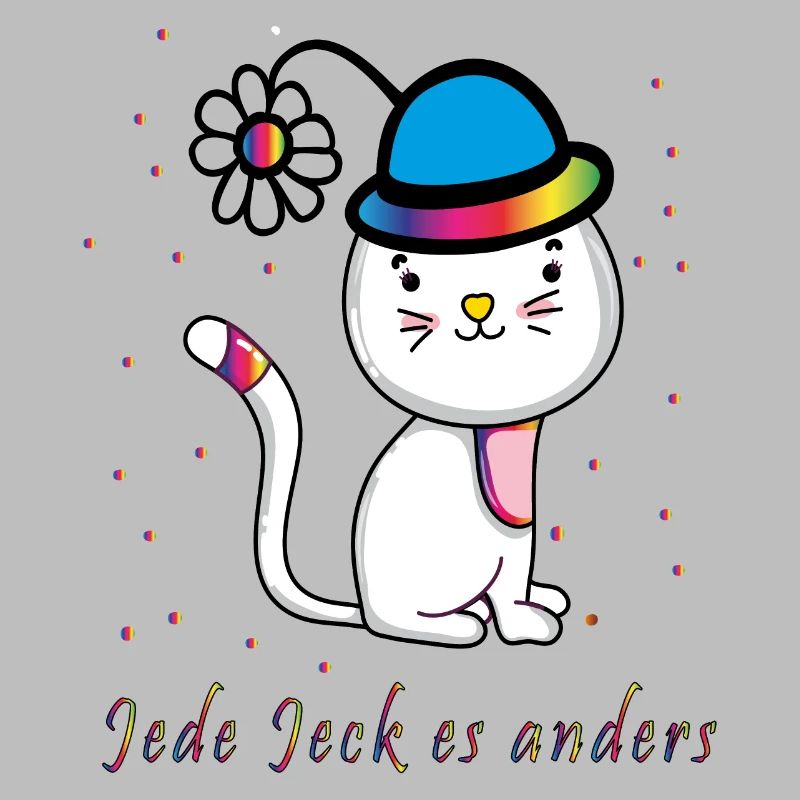 chaque jeck c’est différent confettis de carnaval