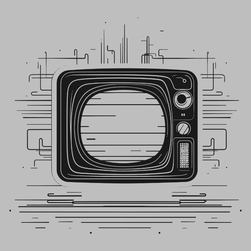 Dessin TV rétro
