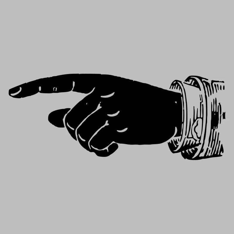 Hand - Fingerzeig