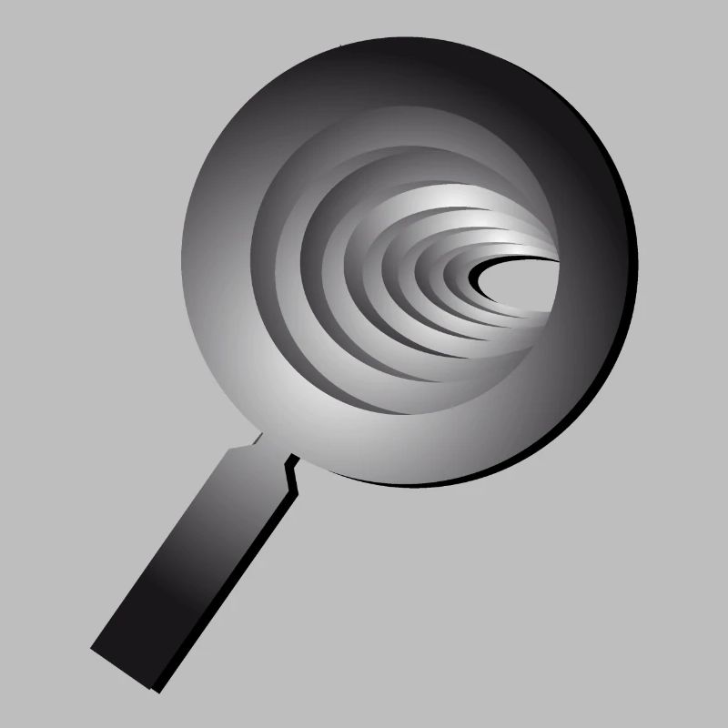3D magnifying glass - Magnifier