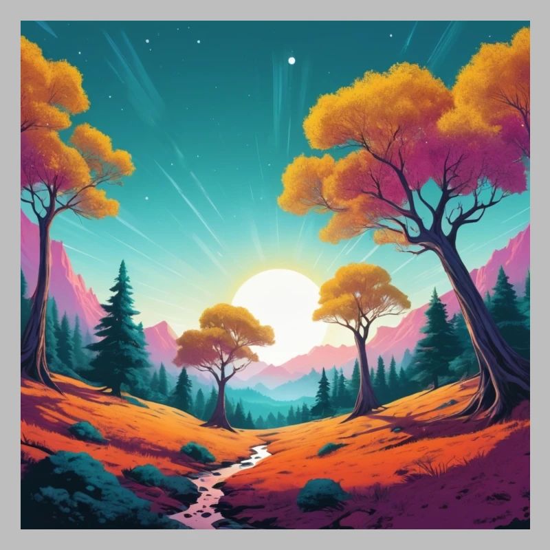 Coucher de soleil