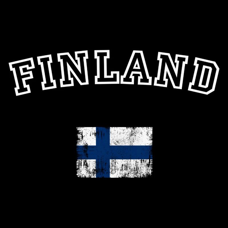 Finnish Flag Arch Tee