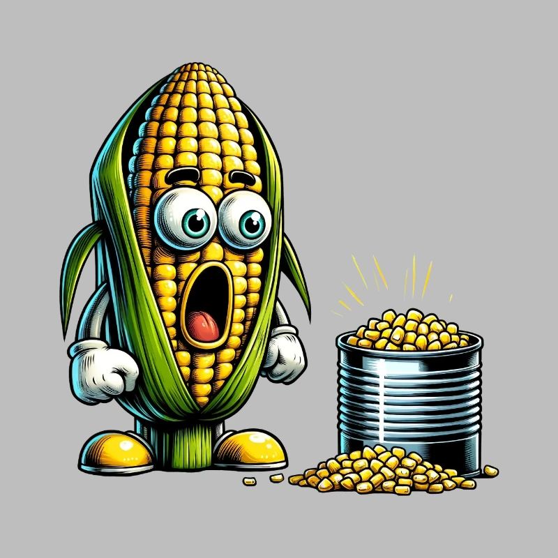 Funny corn design
