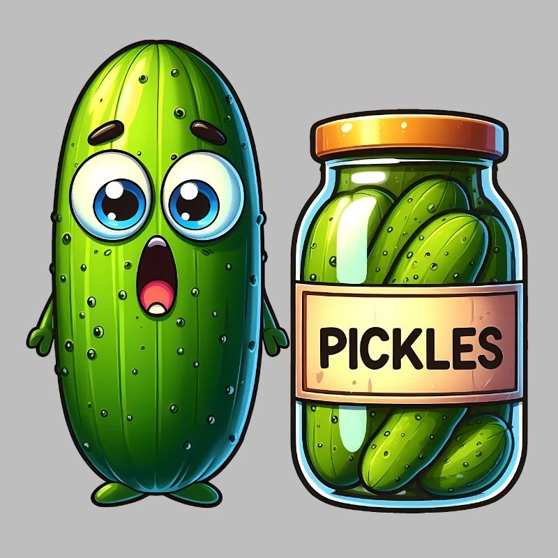 La situation difficile des cornichons au concombre : choqué et choqué !