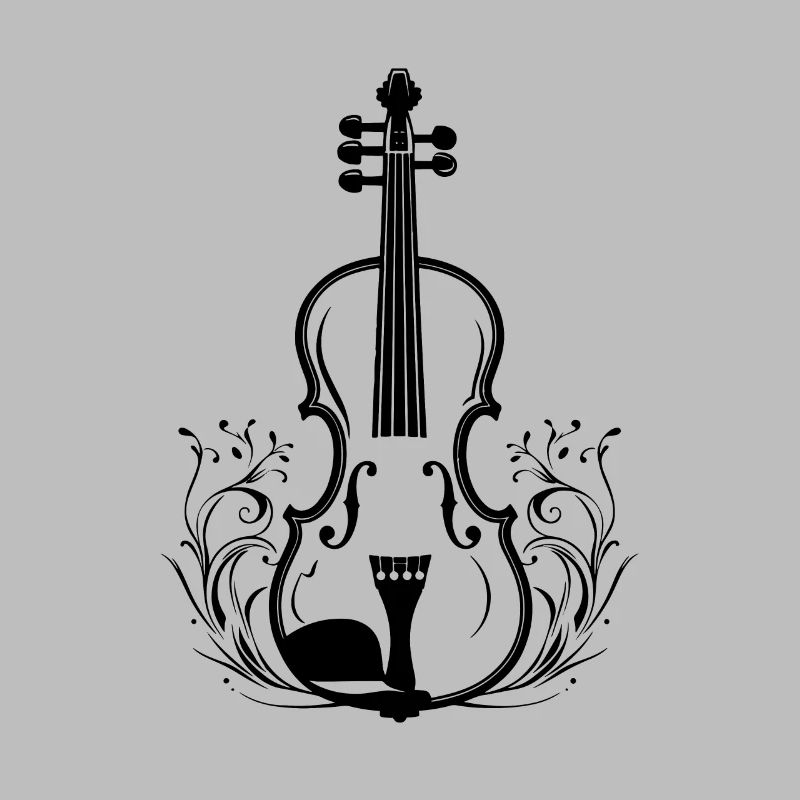 Dessin de violon