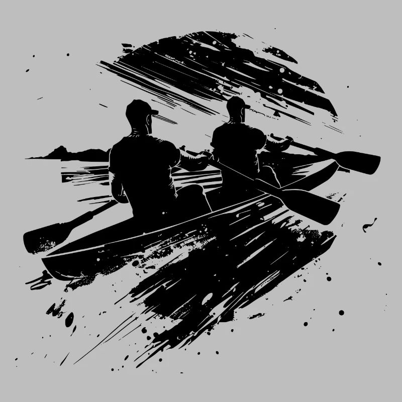 Rowing Team Sketch