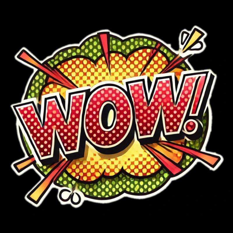 Pop Art Explosion Wow Design