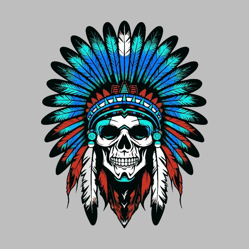 Crâne de chef indien Apache