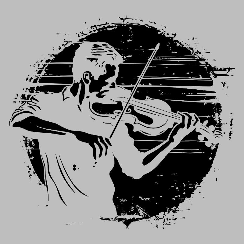 Violinist Drawing
