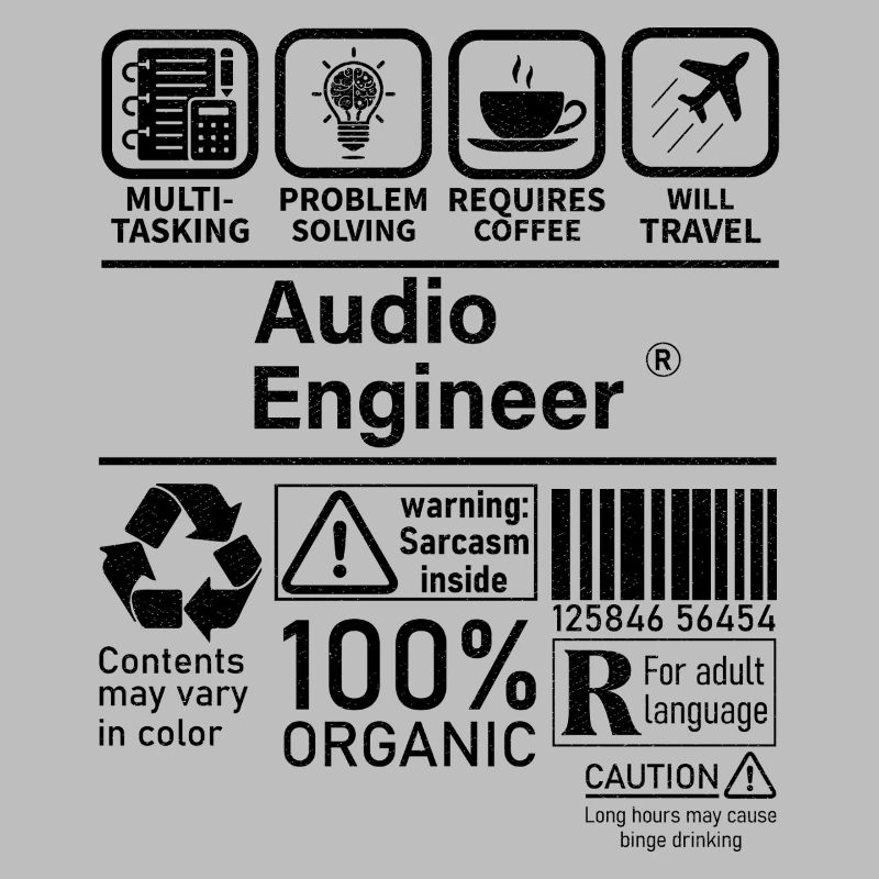 Audio Engineer multi tasking problem solving