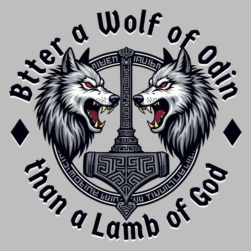 Lieber ein Wolf Odins als ein Lamm Gottes