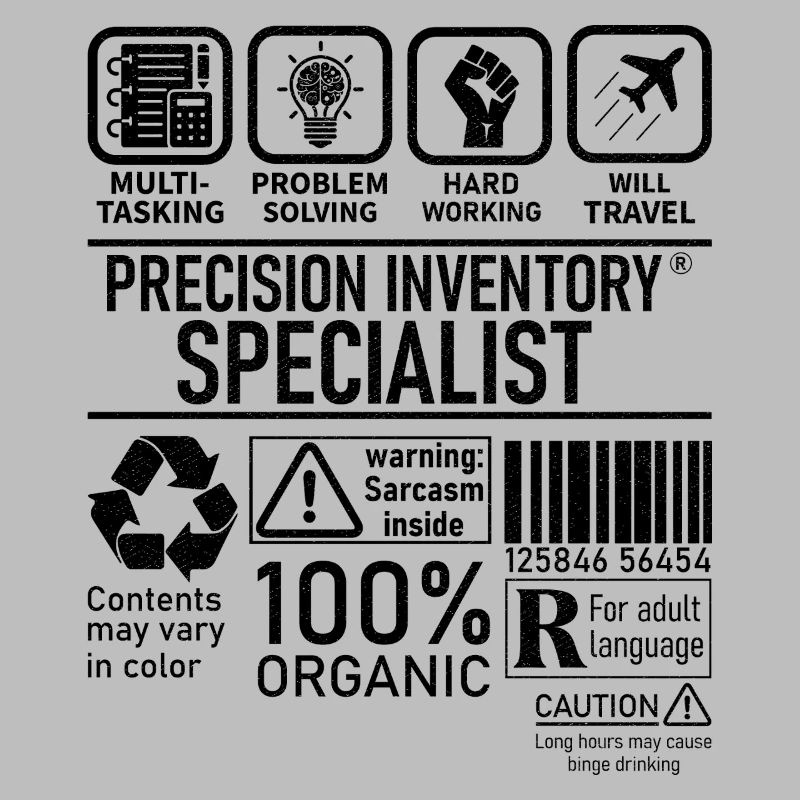 Precision Inventory Specialist multi tasking