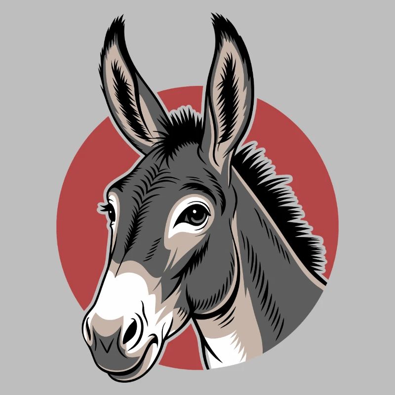 Âne Mule Cheval Ferme Élevage Fermier Mignon
